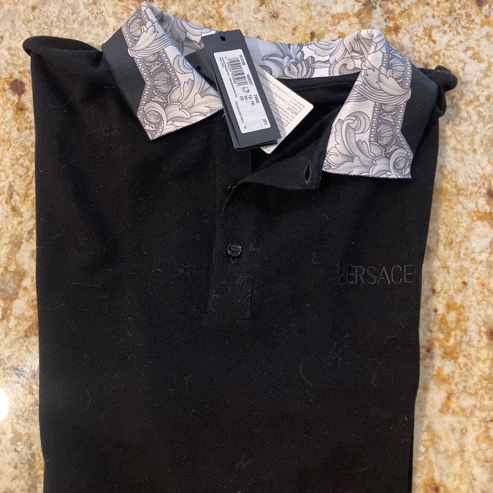 Men’s new with tags XXL VERSACE POLO
